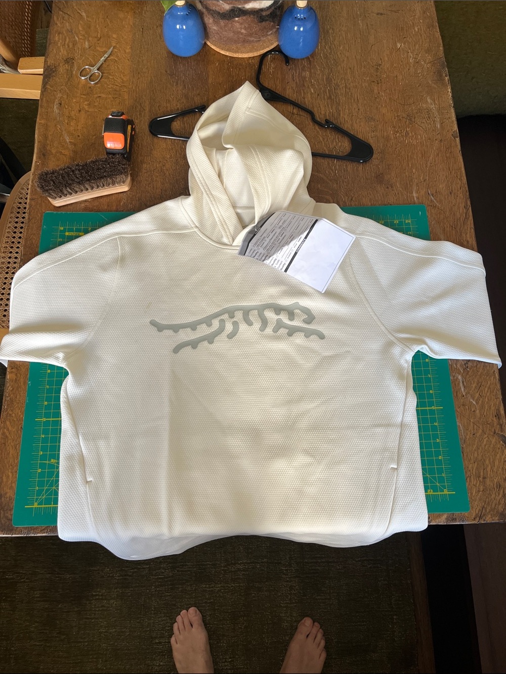 Sun Day Red Cream Hooded Performance Jacket
